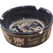 Black Small Size Ashtray